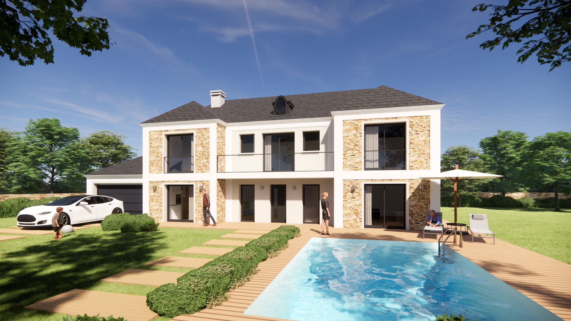 Appartement T3 moderne à Lyon